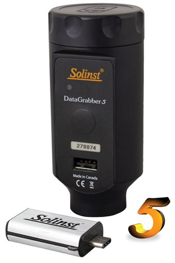 solinst datagrabber 5 mit usb stick