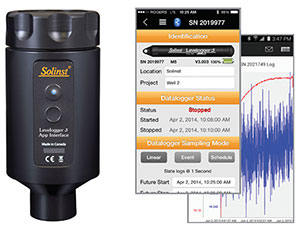 solinst levelogger app und levelogger 5 app-schnittstelle