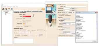 screenshots der software solinst levelsender 5