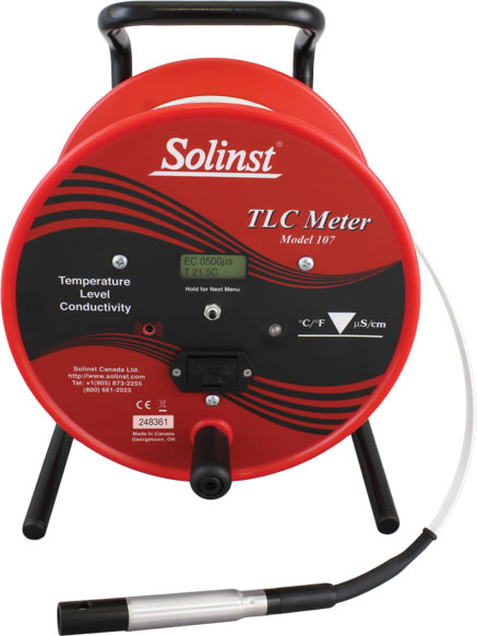 solinst tlc meter lcd-bildschirm