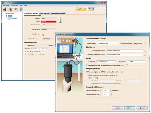 solinst levelsender 5 telemetry system software