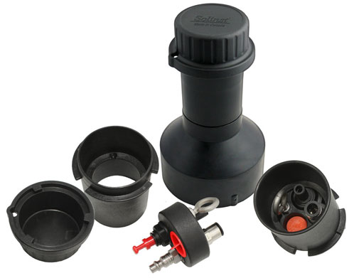 well cap setup for use with model 407 bladder pumps and 408 double valve pumps