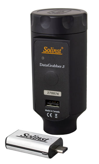 solinst datagrabber 5 data transfer device for solinst dataloggers