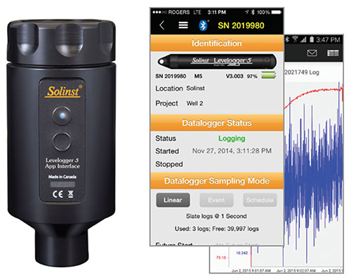 solinst levelogger 5 app and interface