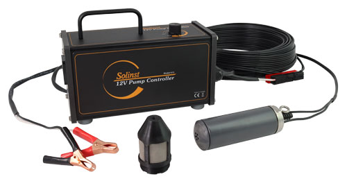 solinst 12v submersible pump with disposable sampling filter