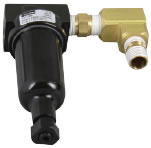 464 external filter
with draining valve	