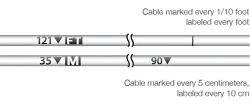 solinst laser marked cable